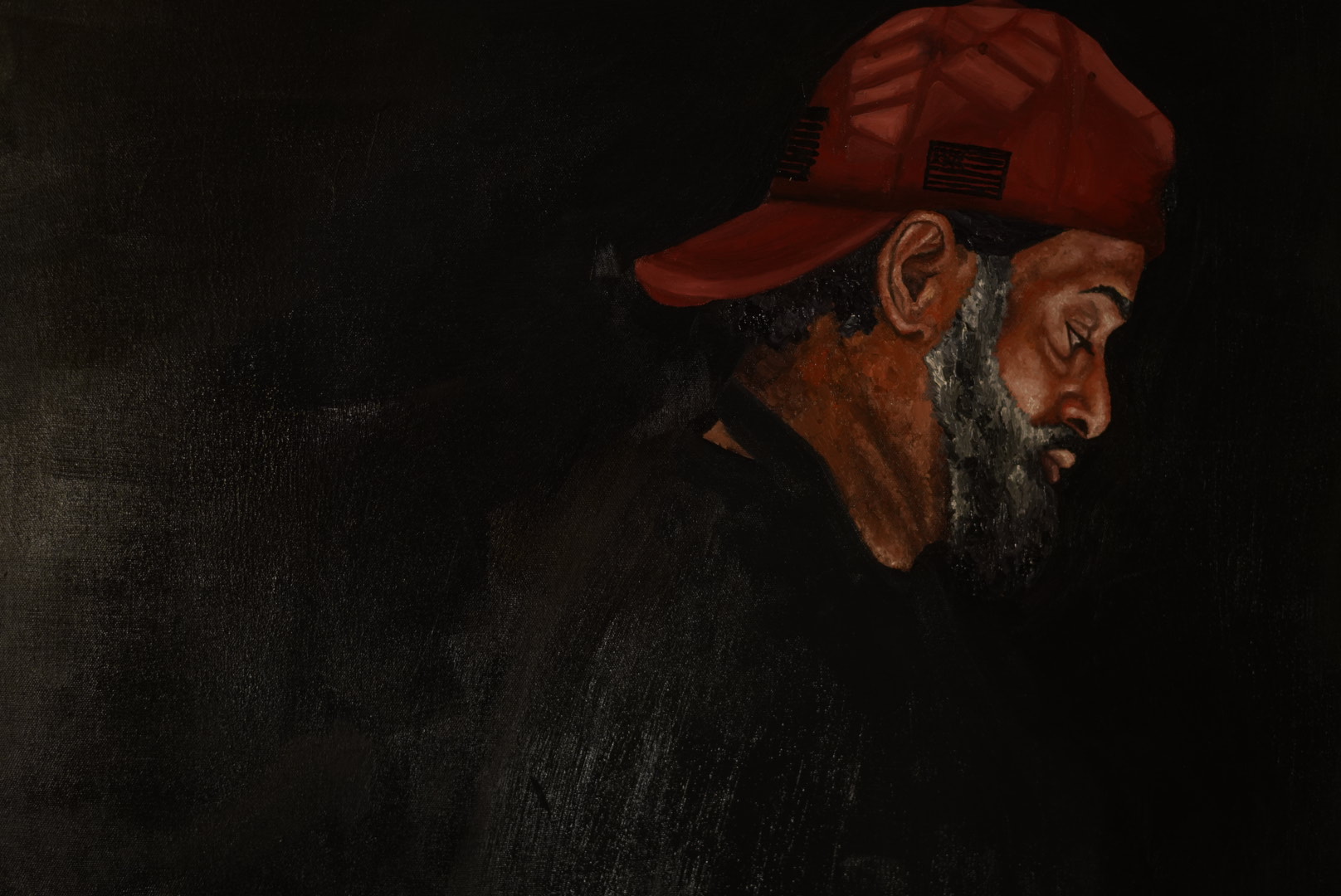 Öl auf Leinwand, 73 x 58 cm von Jaron Röhl